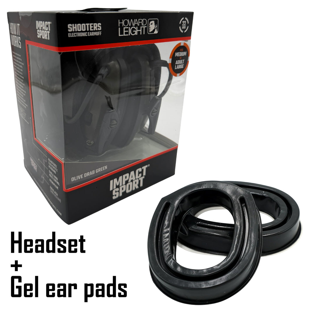 Howard Leight® Impact Sport electronic earmuff + Noisefighters® Sightl