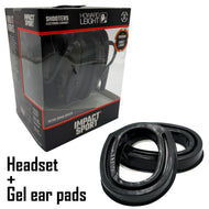 Howard Leight® Impact Sport electronic earmuff + Noisefighters® Sightlines gel ear pads bundle