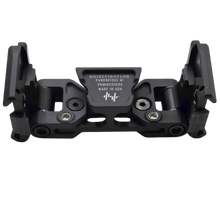 Panobridge M1QD | A dual female QD aluminum bridge with full articulation and adjustable panning