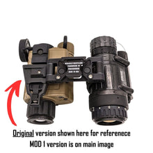 Metal QD Female Dovetail Adapter for mounting RH25, StingIR, and NOX-18 to Panobridge M1/M0/M7