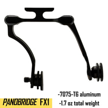 Panobridge FX1 | 1.7 oz Metal Night Vision Bridge offering Traditional Field of View