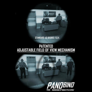 PANOBINO | Aluminum, articulating, and panning dual monocular mounting system