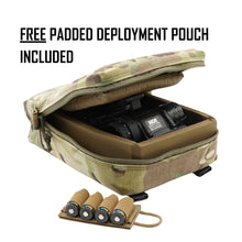 PANOBINO with Photonis Echo Green Phosphor Tubes (assembled by Darq Industries), padded pouch