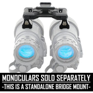 PANOBINO | A dual RVM-14 aluminum bridge with full articulation and adjustable panning