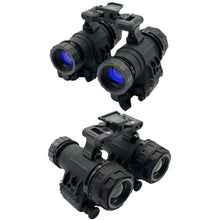 Noisefighters Panobino with L3 SuperGain white phosphor intensifiers, RPO 2.0 lightweight lenses, padded pouch