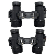 Noisefighters Panobino with L3 SuperGain white phosphor intensifiers, RPO 2.0 lightweight lenses, padded pouch