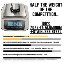 Panobridge FX1 | 1.7 oz Metal Night Vision Bridge offering Traditional Field of View