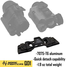 QD1: 1.9 oz Metal Thermal / Night Vision Bridge with Dual QD Dovetail Arms