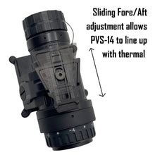 Quick Detach Dovetail Arms with Fore/Aft Adjustability for PVS-14 monoculars