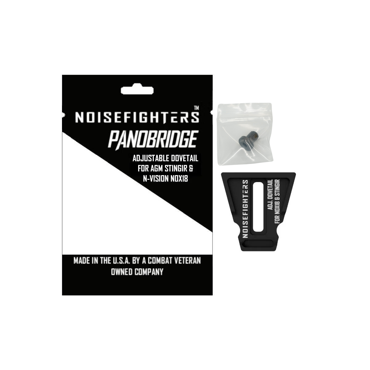 Fore-Aft Adjustable Dovetail for NOX18, StingIR, and STRIDE ST6 ...